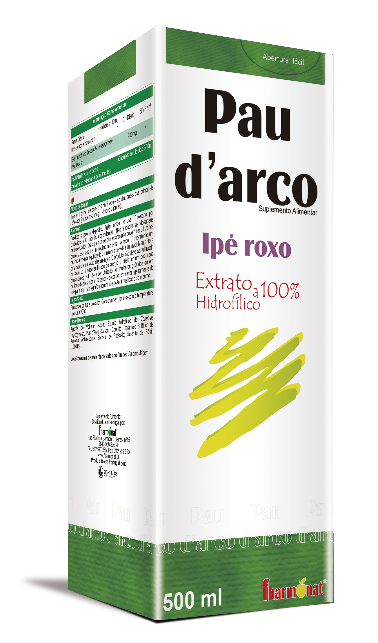 Pau D'arco Extrato 500ml