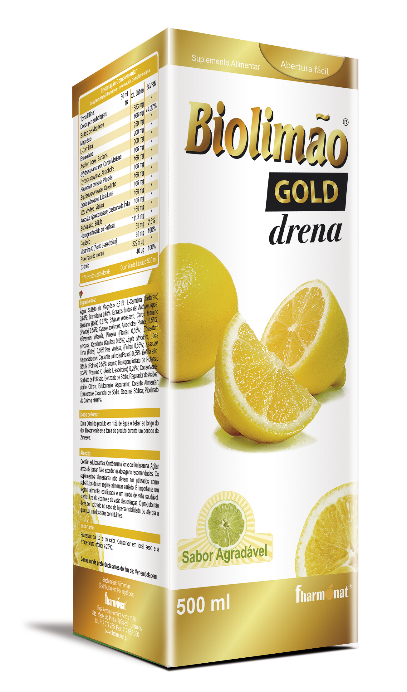 Biolimão Gold Drena 500ml