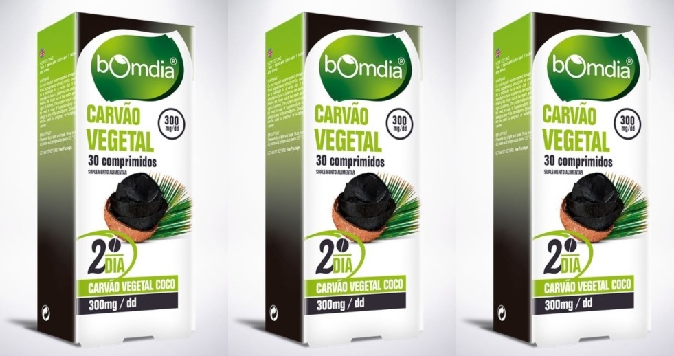 Bomdia Carvão Vegetal 30 Comp. (Pack 3)