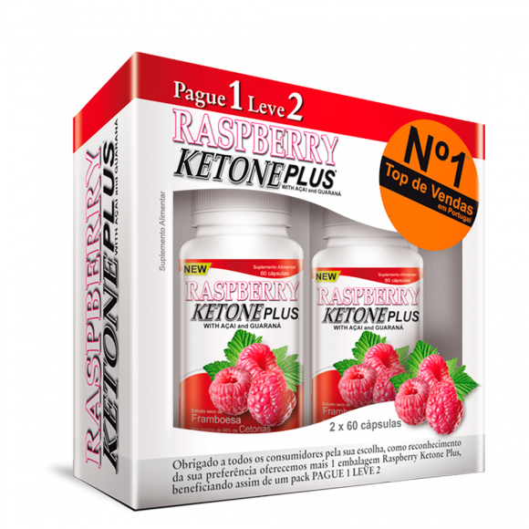 Raspberry Ketone Plus (60 Cáps. + 60 Cáps.)