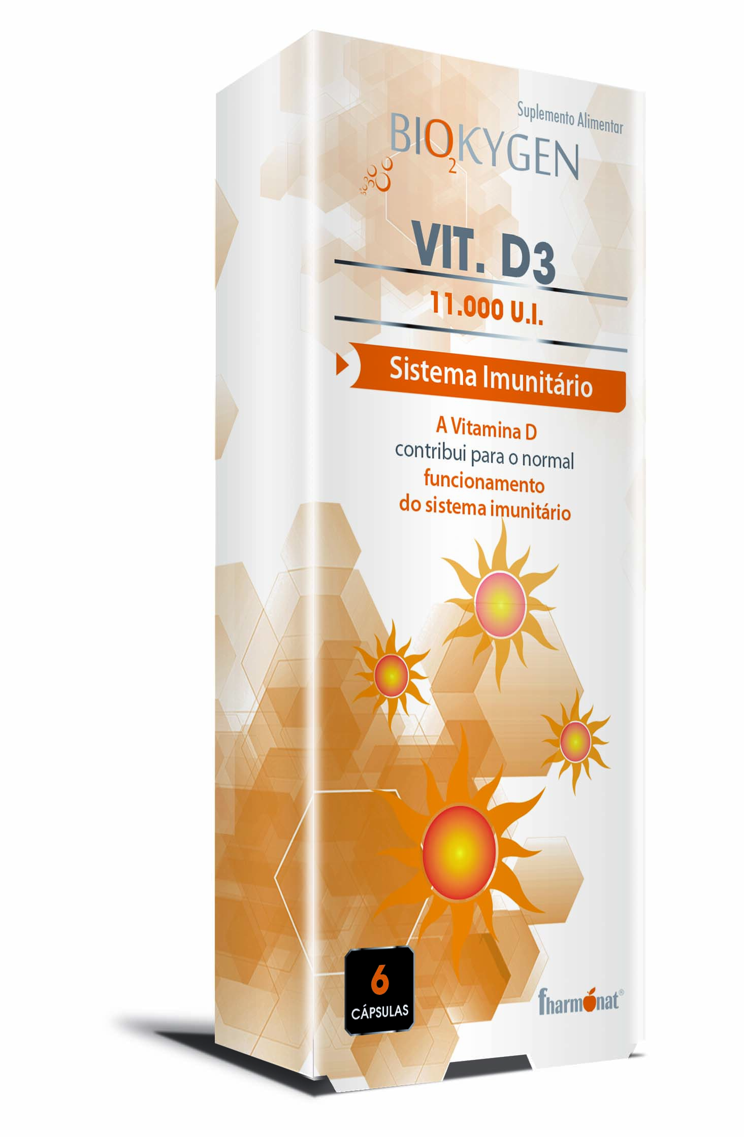 Biokygen Vit. D3 11.000UI (6 Cáps.)