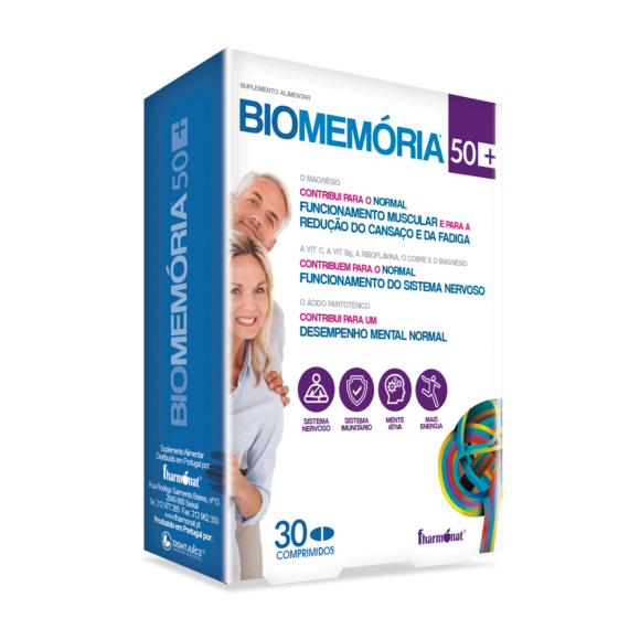 Biomemória 50+ (30 Comp.)