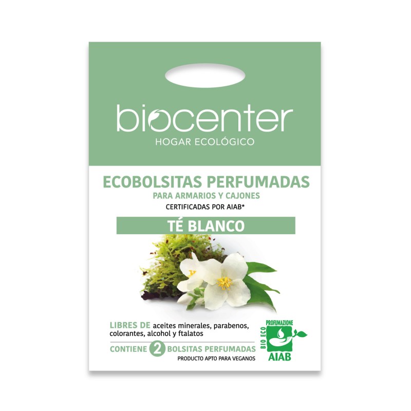 Bolsas Perfumadas Chá Branco Bio