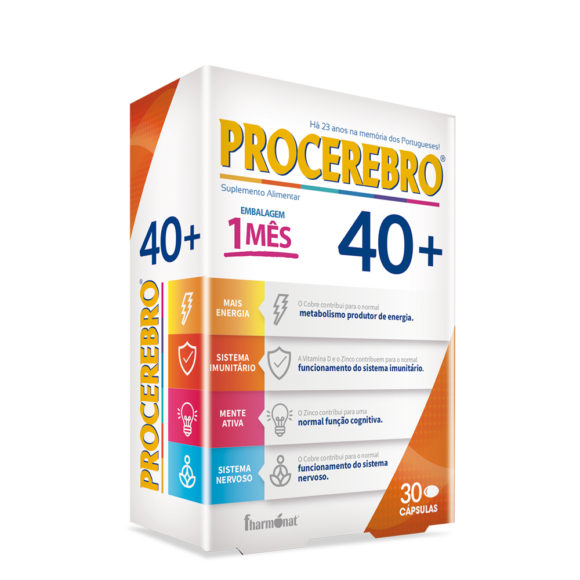 Procerebro 40+ (30 Cápsulas)