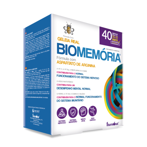 Biomemória ampolas