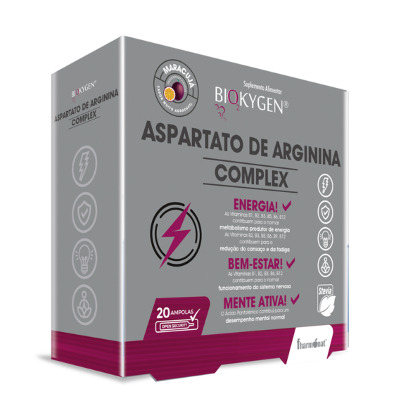 Biokygen Aspartato Arginina (Sabor a Marac.)