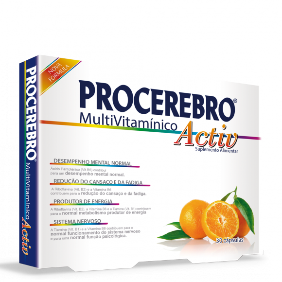 Procerebro Multivitaminico Activ Cápsulas