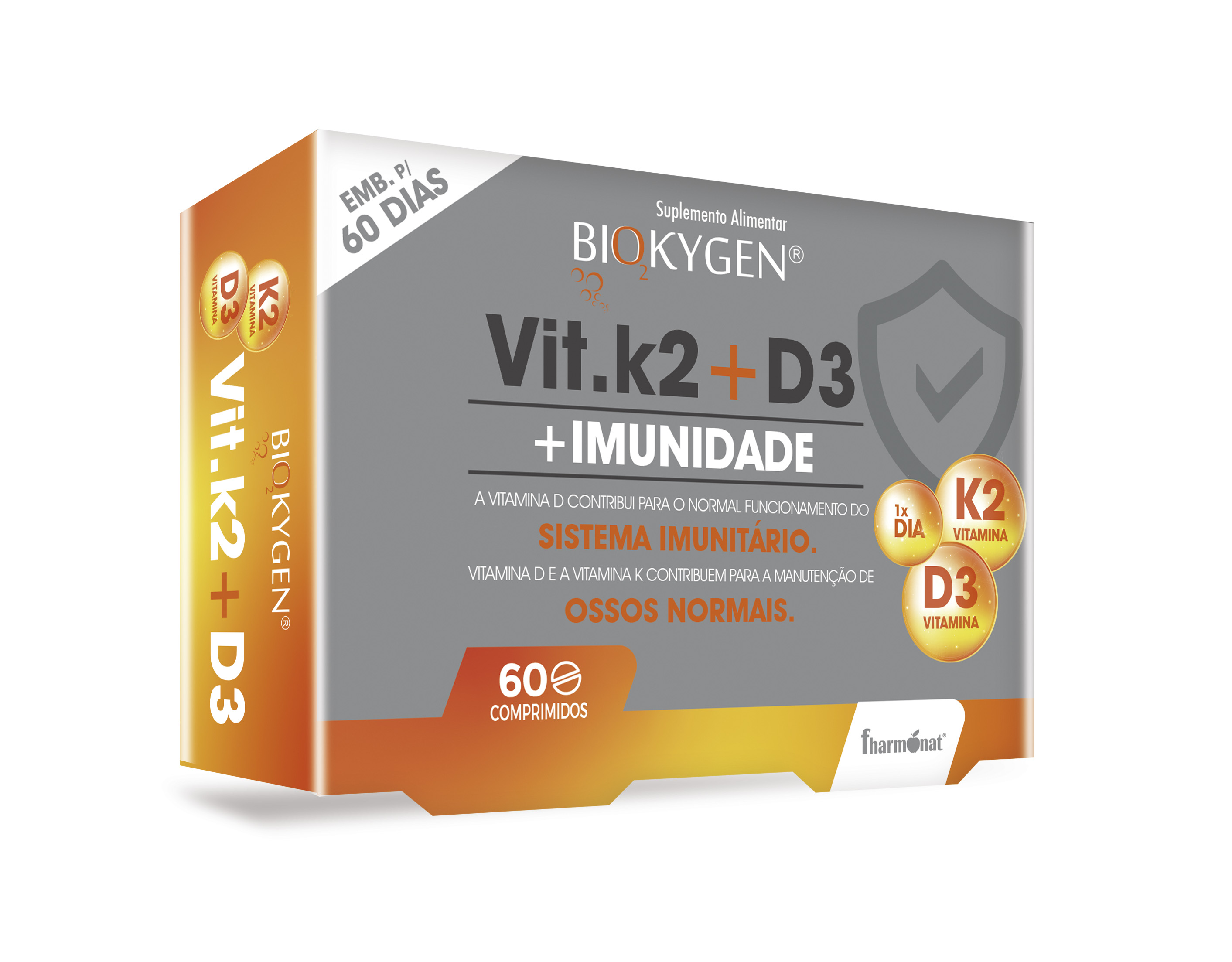 Biokygen Vit. K2 + D3 (60 Comp.)